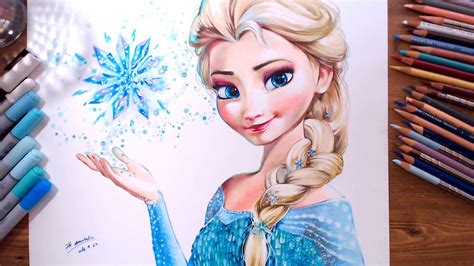 Frozen Elsa Drawing Pencil Easy