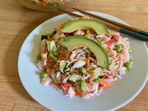 Straightforward Wholesome California Sushi Rice Salad Recipe - Networkwayout