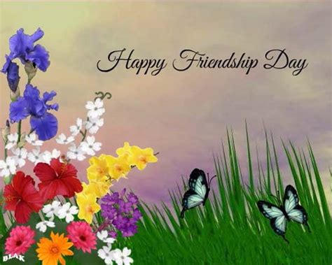 Friends Are Flowers. Free Happy Friendship Day eCards, Greeting Cards ...