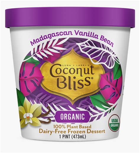 Coconut Bliss Vegan Ice Cream - Coconut Bliss Ice Cream Chocolate, HD Png Download - kindpng