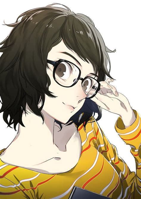 Glasses is best - Anime Waifu | Character art, Persona 5, Anime characters