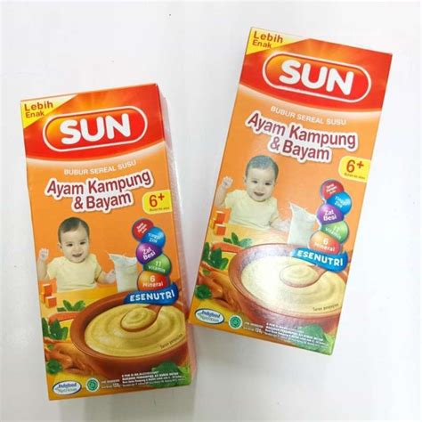 Jual bubur sun ayam kampung dan bayam di Seller MamaNaiShop - Adiarsa Barat, Kab. Karawang | Blibli