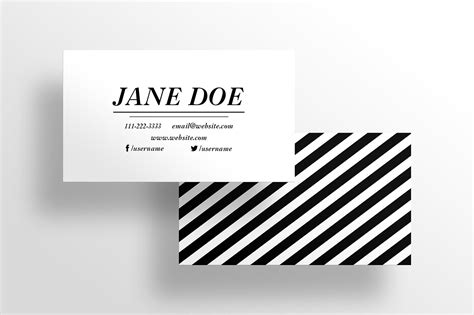 The Boutique - Business Card Template on Behance