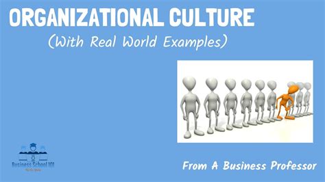 Organizational Culture (With Real World Examples）| Strategic Management | From A Business ...