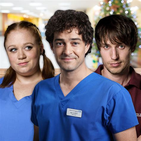 Who are Casualty's Max and Robyn and why are they in Holby City?