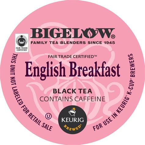 BIGELOW - ENGLISH BREAKFAST - Personal Service Coffee