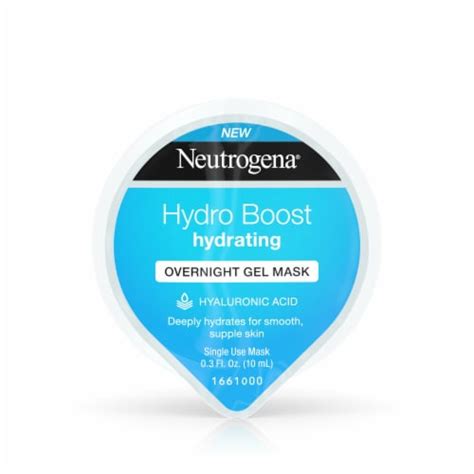 Neutrogena Hydro Boost Hydrating Overnight Gel Face Mask, 0.3 fl oz ...