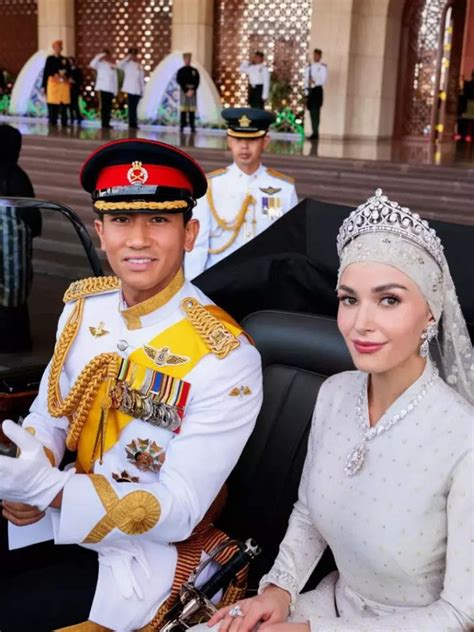 Stylish wedding photos of Prince of Brunei Abdul Mateen and Yang Mulia Anisha Rosnah | Times of ...