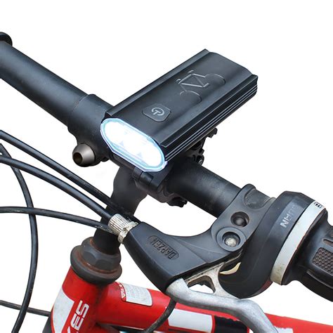 Rechargeable Bicycle Highlight Headlight Mountain Bike Riding Front Light - Dreamcolor LED Life ...