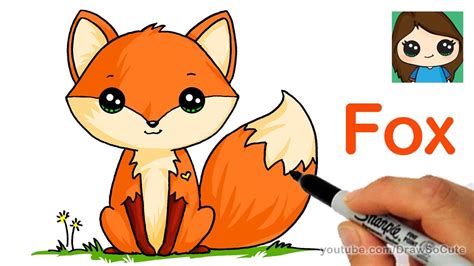 how to draw a fox How to draw a fox - Step by Step Drawing