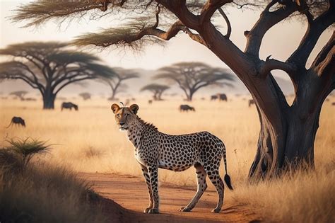 Premium Photo | African savannah animals