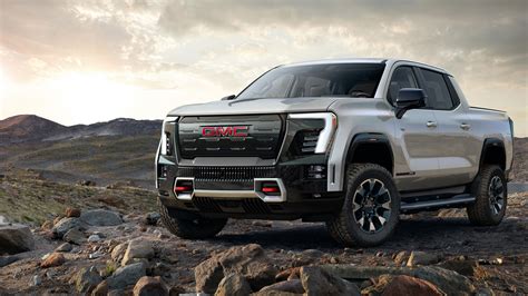 First Look At 2024 GMC Electric Pickup With 400-mile Driving Range And ...