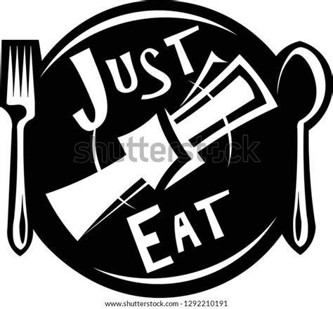 Just Eat Logo Vector Illustration Nice Stock Vector (Royalty Free ...