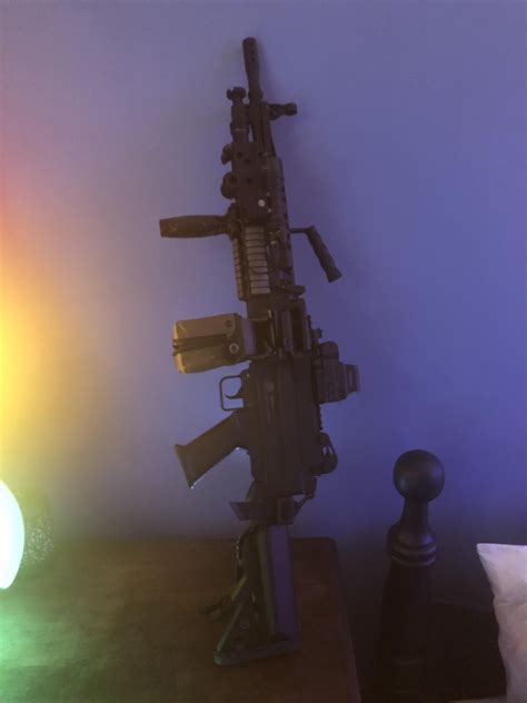 Put some stuffs on my m249 : r/airsoft