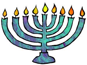 Hanukkah Symbols Clip Art