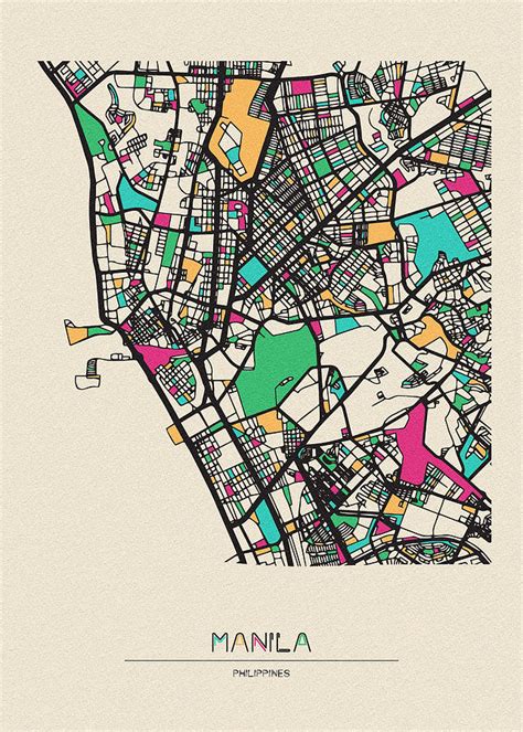 Manila Map Detailed