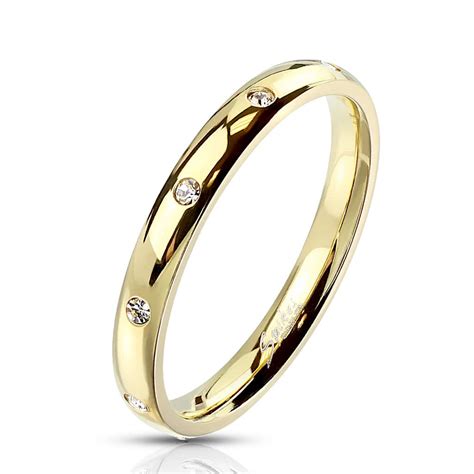 Classic Gold Dome Ring – Modify – TATTOO & PIERCING