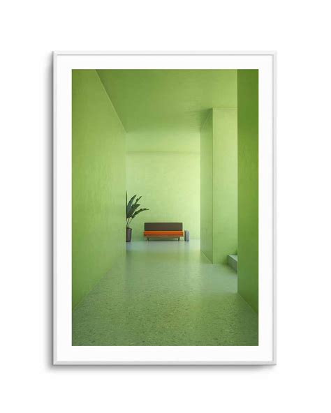 Buy 'Green Room' by Guachinarte Wall Art Print | Next Day Shipping! – Olive et Oriel
