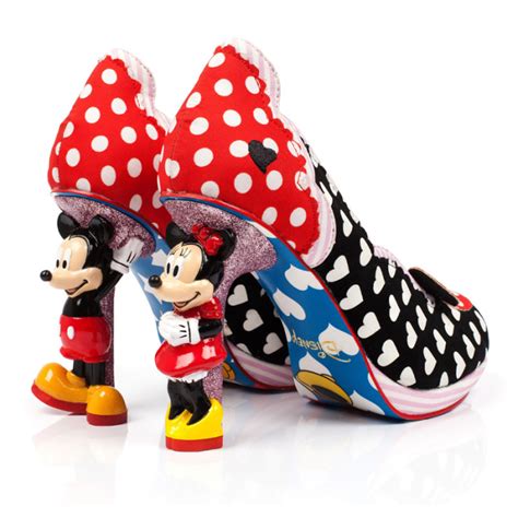 Minnie Mouse | Platform high heels, High heels, Character heels