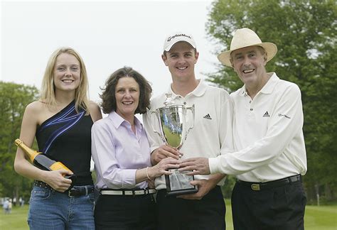 Justin Rose of England with family - WGC-HSBC Champions