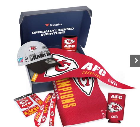 Kansas City Chiefs AFC Champions for 2023: Where to buy shirts, hats, sweat shirts and more ...