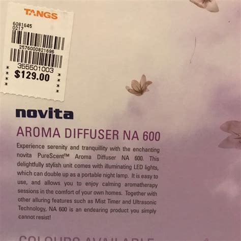 Novita Aroma Diffuser NA 600, TV & Home Appliances, Air Conditioners ...