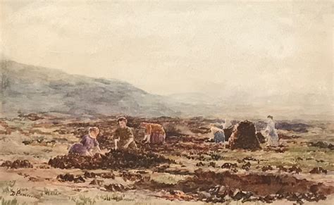 Watercolor painting by Duncan Cameron - Scottish artist circa 1880