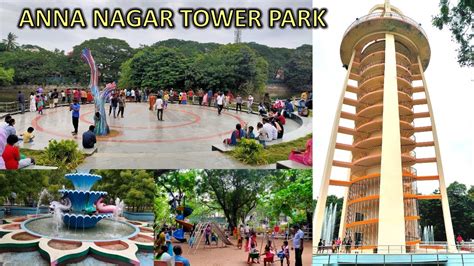 அண்ணா நகர் டவர் பார்க் || Chennai Anna Nagar Tower Park || Children's ...