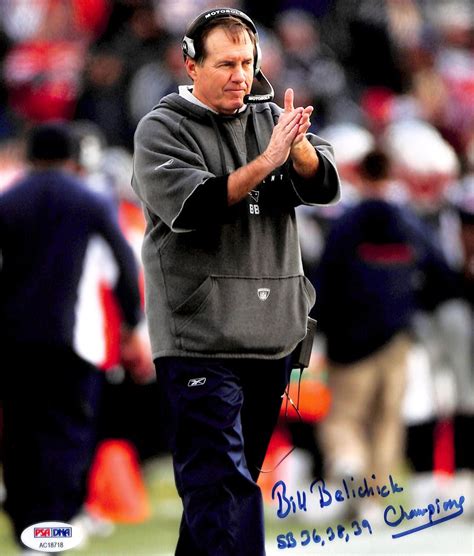 Bill Belichick | PSA AutographFacts℠