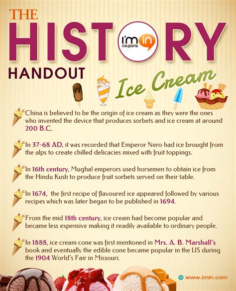 The History of Ice-Cream | Chaparral Ice Cream