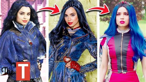 Evie's Evolution From Descendants to Descendants 3 - YouTube