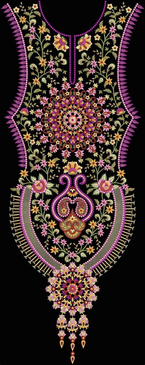 Pakistani Embroidery designs - Embroidery Designs