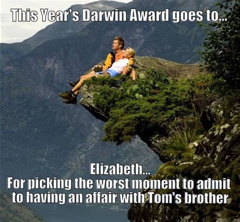 Darwin Award | Darwin awards, Blonde jokes, Darwin