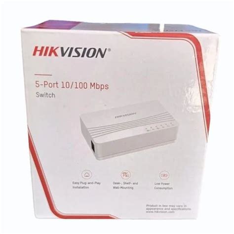 Hikvision 5 Port Gigabit Unmanaged Desktop Switch at best price in Mysore