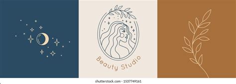 Beauty shop logo Royalty Free Stock SVG Vector