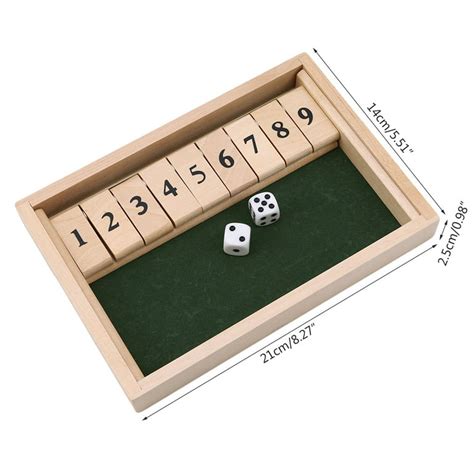 Shut The Box: Rules, Scoring And How To Play Group Games, 48% OFF