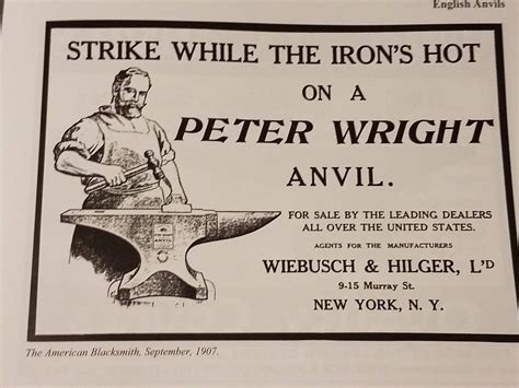 Peter Wright Anvils | Wiki | Blacksmithing Amino