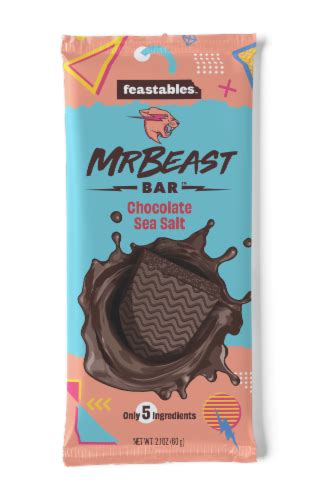 Feastables™ Mr Beast Chocolate Sea Salt Bar, 2.1 oz - Smith’s Food and Drug