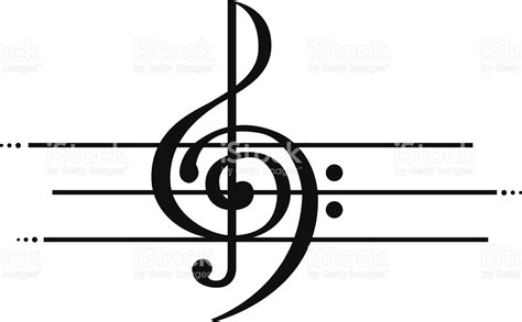 Marriage of Treble and Bass Clef | Treble and bass clef, Bass clef tattoo, Treble and bass clef ...