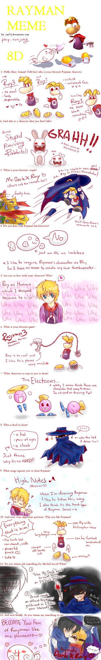 Rayman Meme by noirjung on DeviantArt