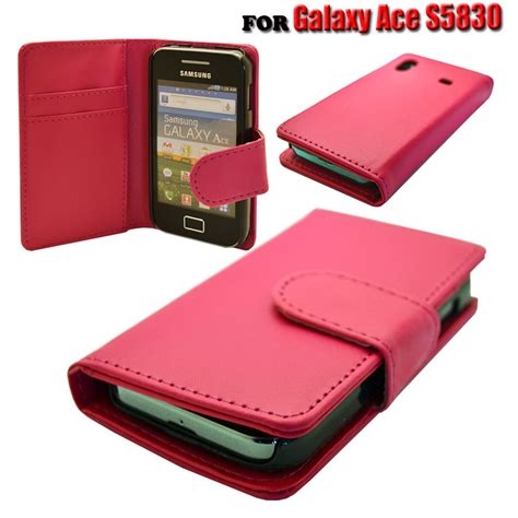 4 COLOUR WALLET FLIP PHONE CASE COVER FOR SAMSUNG GALAXY ACE S5830 / GT-S5839i | eBay
