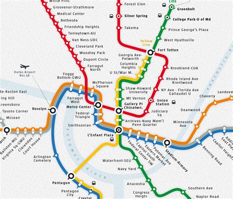 Washington Metro Map :: Behance