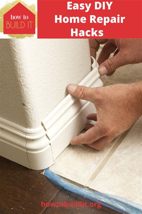 DIY Home Repair Hacks: Tips and Tricks, How To, Step By Step- How To ...