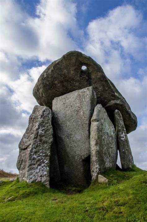 Trethevy Quoit stock image. Image of quoit, history, united - 46014641