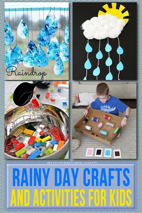 11 Best Rainy Day Crafts & Activities for Kids - Fun for Parents too | Ann Inspired