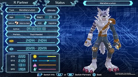 WereGarurumon - Digimon - Digimon World: Next Order Wiki - Grindosaur