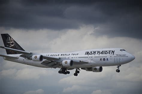 Iron Maiden Ed Force One - Iron Maiden - Ed Force One Stickers - Iron ...