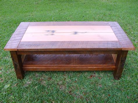 Hand Crafted Reclaimed Heart Pine Coffee Table by Norm's Custom Woodworking | CustomMade.com
