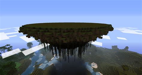 Minecraft floating island by KuroDrago on DeviantArt