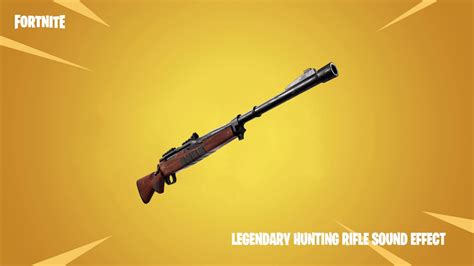 Fortnite Legendary Hunting Rifle Sound Effect (Chapter 2 Season 3) - YouTube